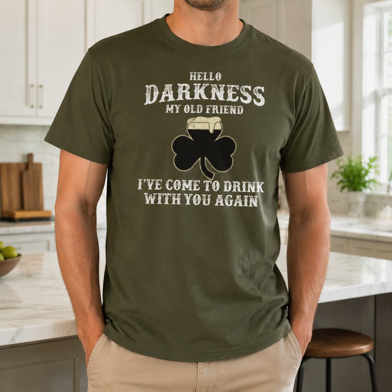Custom Irish Template T-Shirt — Custom Gift S5MT2