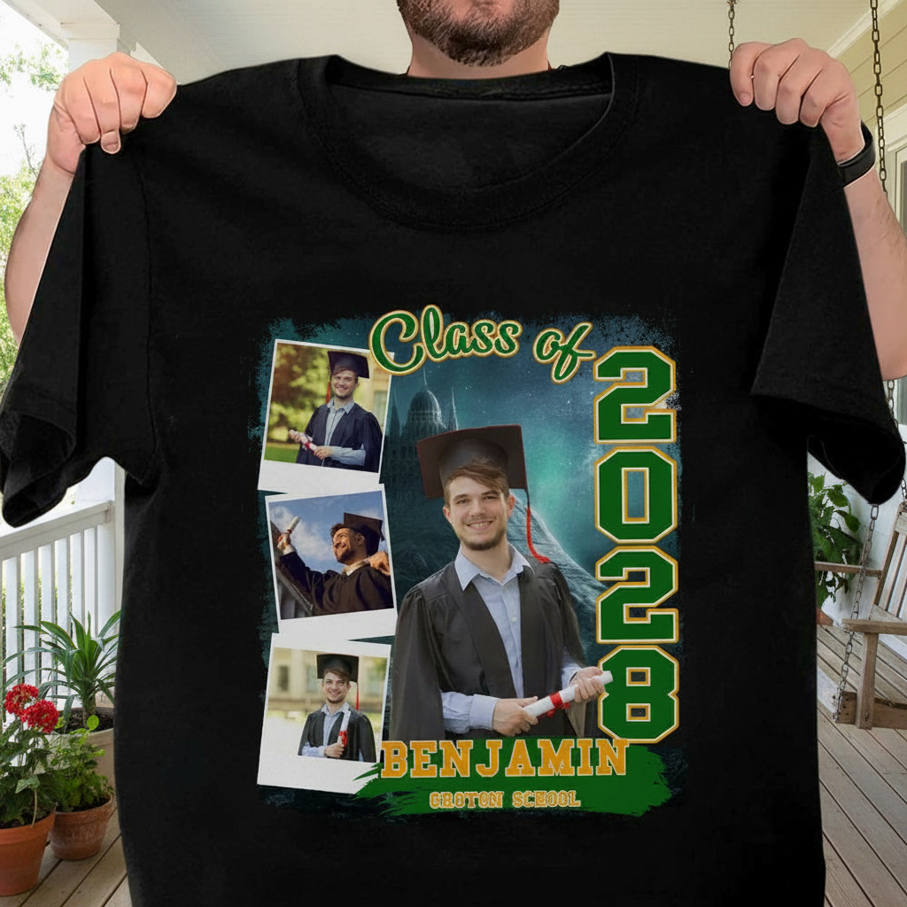 Custom Build Own Graduation T-Shirt — Custom Gift 6SXSR