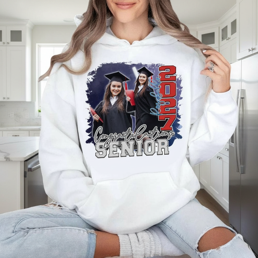 Custom Congratulations Senior Graduation Bright T-Shirt — Custom Gift 9EN73