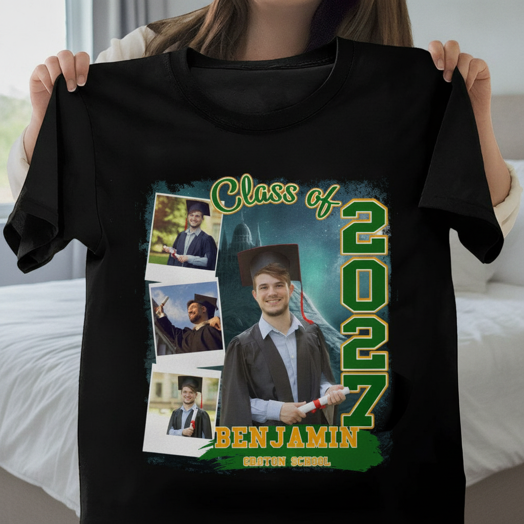 Custom Build Own Graduation T-Shirt — Custom Gift 6SXSR