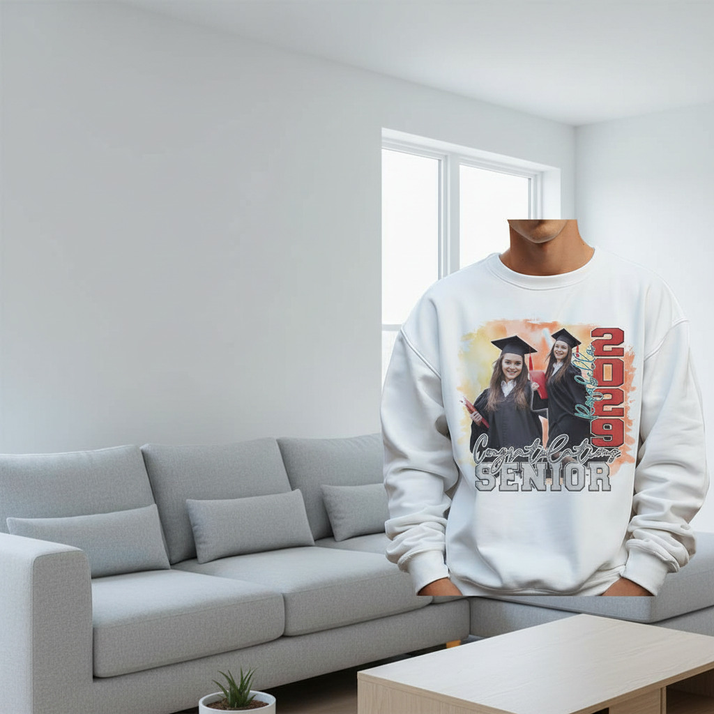 Custom Congratulations Senior Graduation Bright T-Shirt — Custom Gift 9EN73