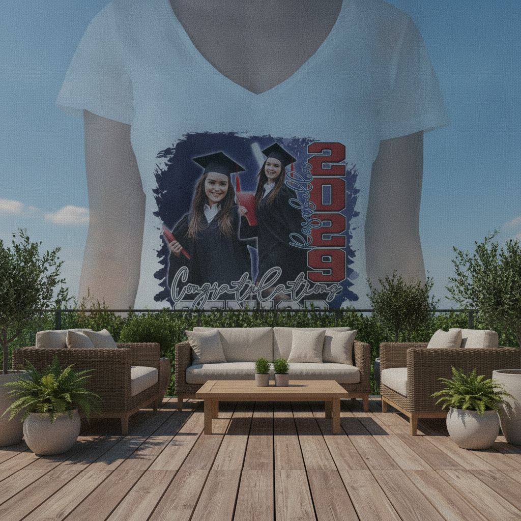 Custom Congratulations Senior Graduation Bright T-Shirt — Custom Gift 9EN73