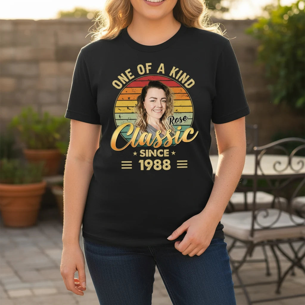Custom Birthday One Of T-Shirt - product care and notice