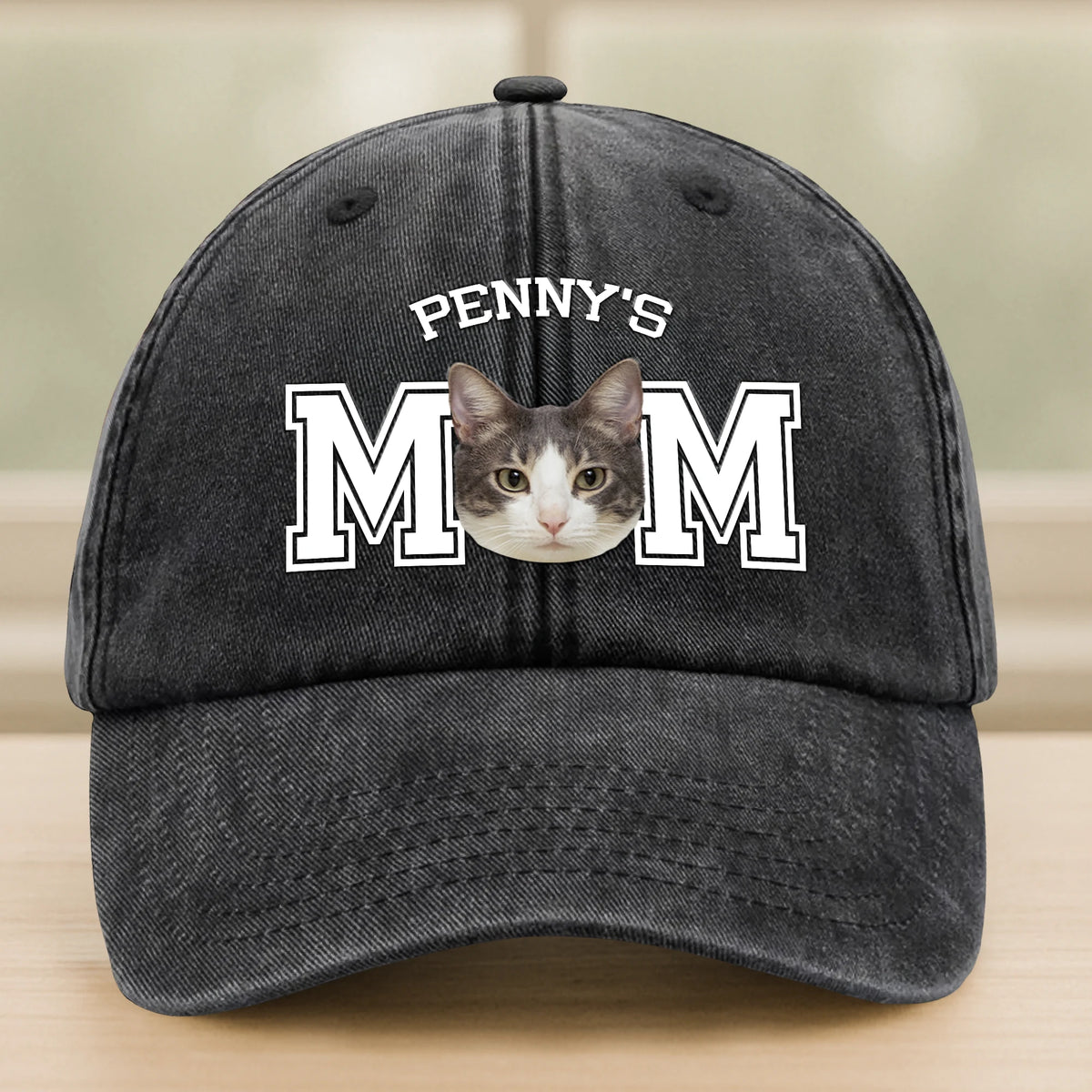 Custom Photo Dog Cat Baseball Cap - product care and notice