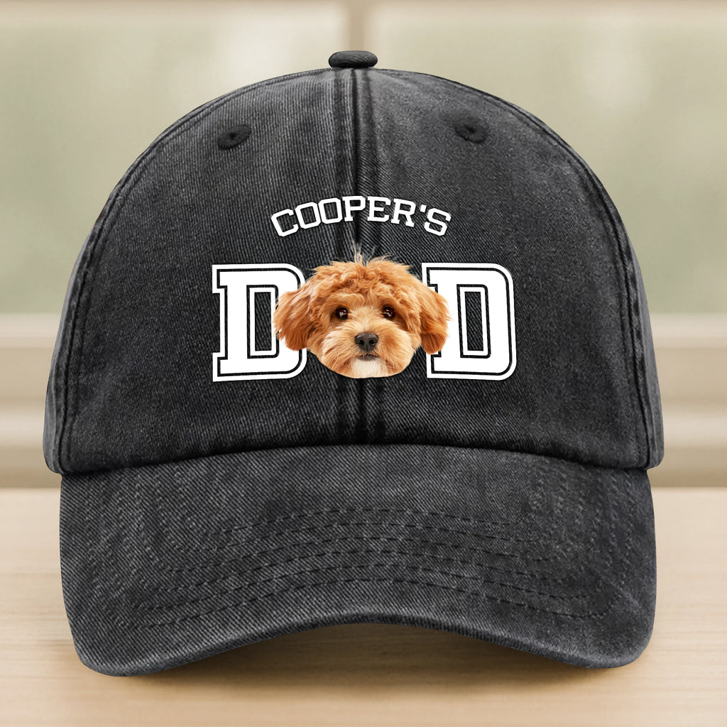 Custom Photo Dog Cat Baseball Cap - product care and notice