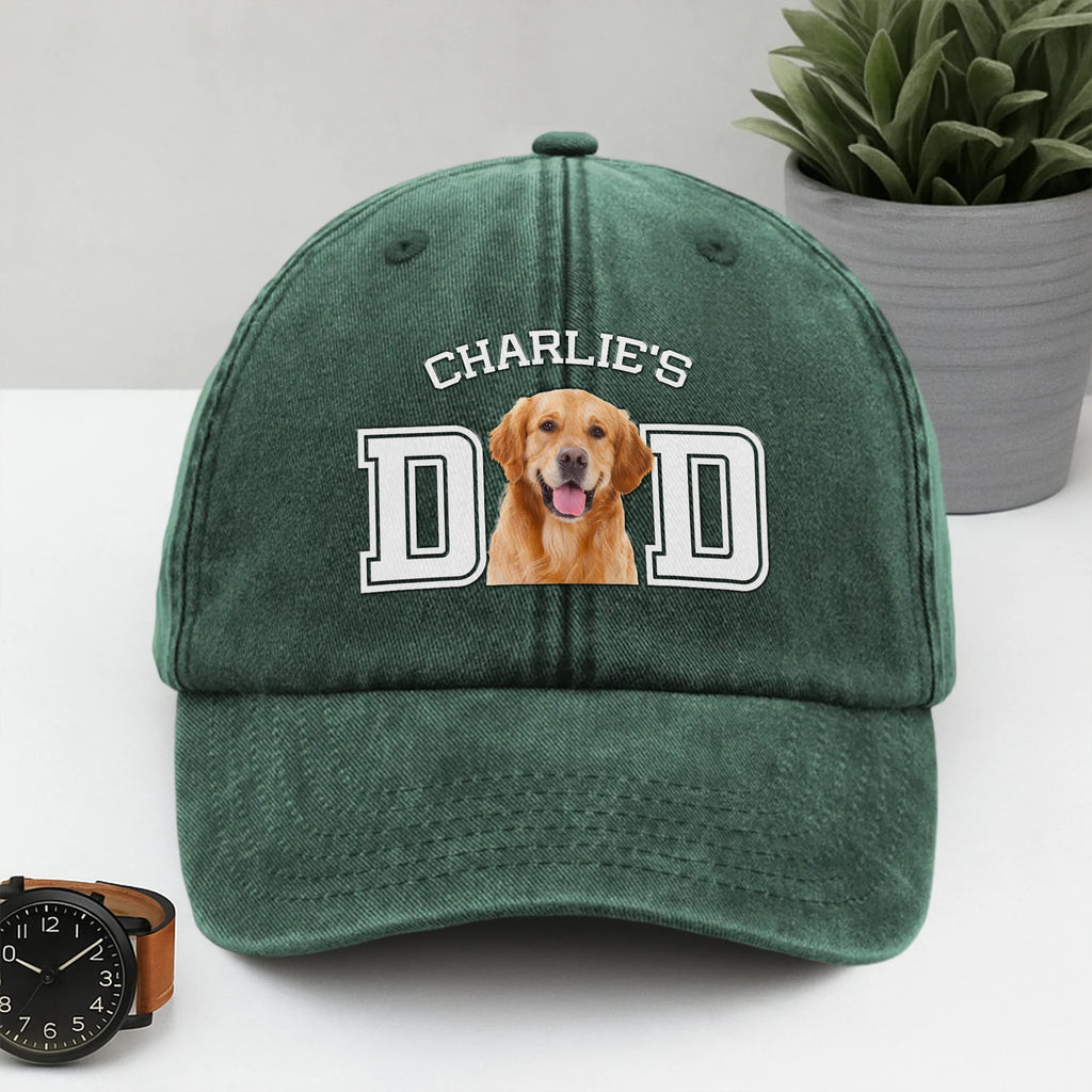 Custom Photo Dog Cat Baseball Cap - product care and notice