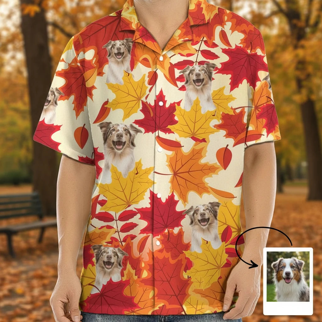 Custom Photo Upload Hawaiian Hawaiian Shirt - product care and notice