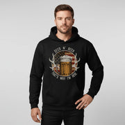 Custom Photo Hoodie Deer N Beer - main