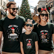 Custom Nth Santa Christmas T-shirt - main product view with custom photo design