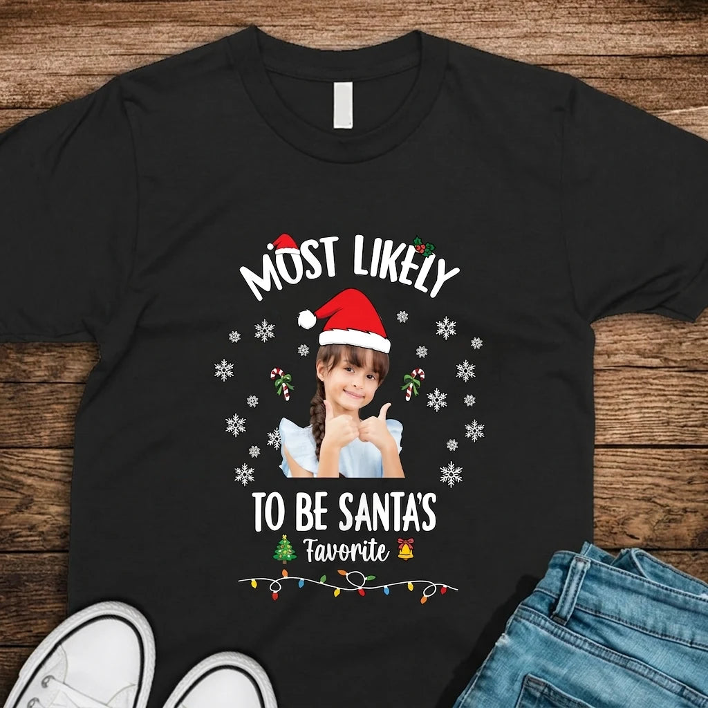 Custom Nth Santa Christmas T-shirt - product care and notice