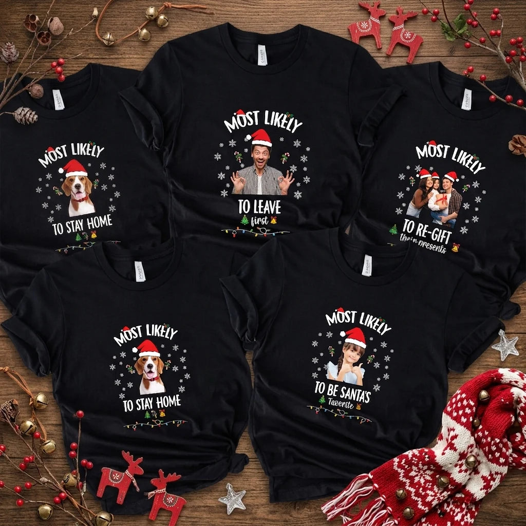 Custom Nth Santa Christmas T-shirt - product care and notice