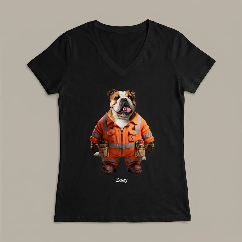 Custom Cool Dog Cat T-Shirt - product care and notice