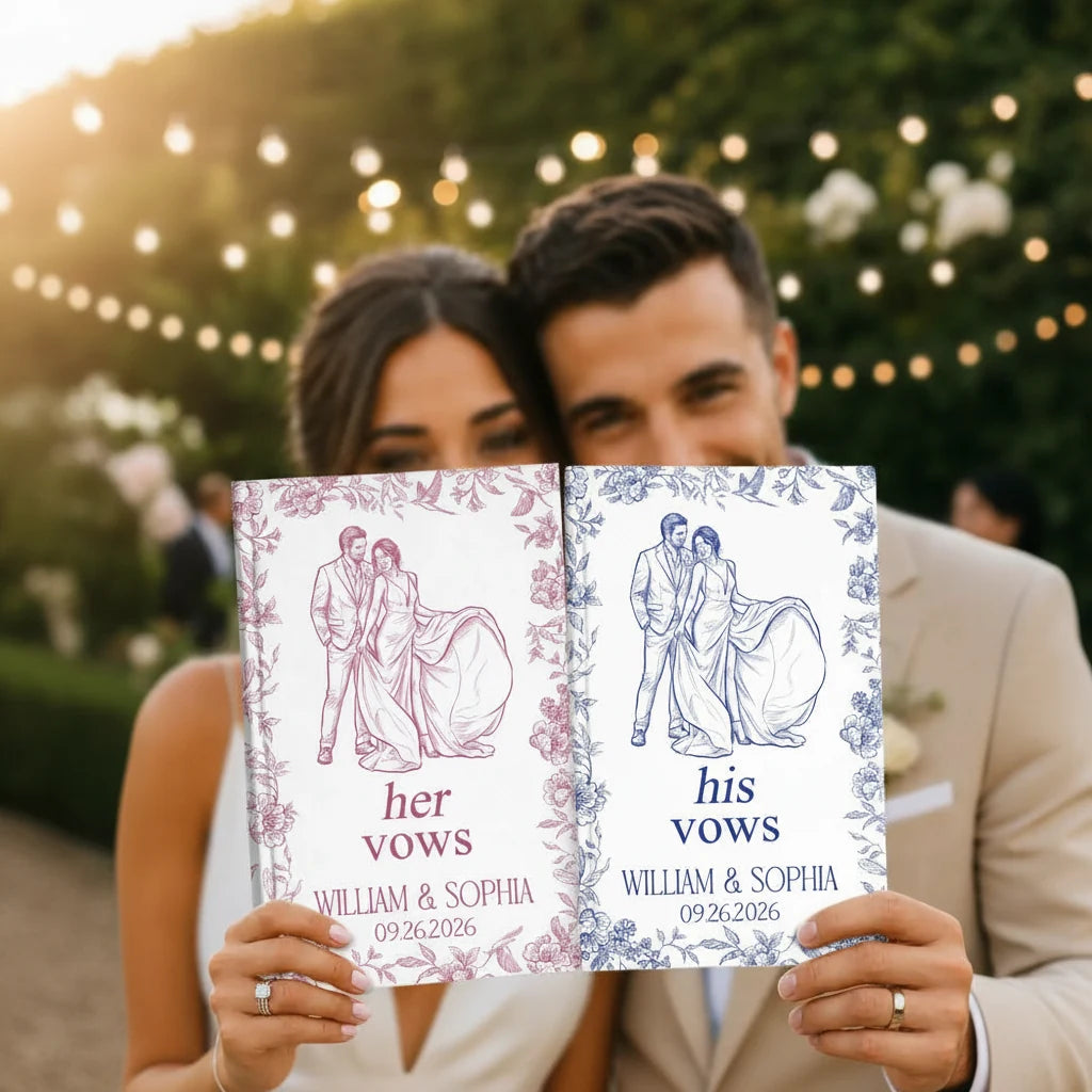Custom Photo Couples Wedding Accessories - main product view with custom photo design