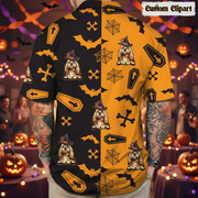 Custom Dog Cat Halloween Hawaiian Shirt — Gift for Pet Lovers EPFQC