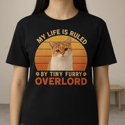Custom Photo A Furry Overlord Cat Shirt