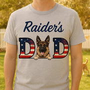 American Dog Mom Dog Dad Shirt — 4th of July Patriotic Gift for Dog Lovers