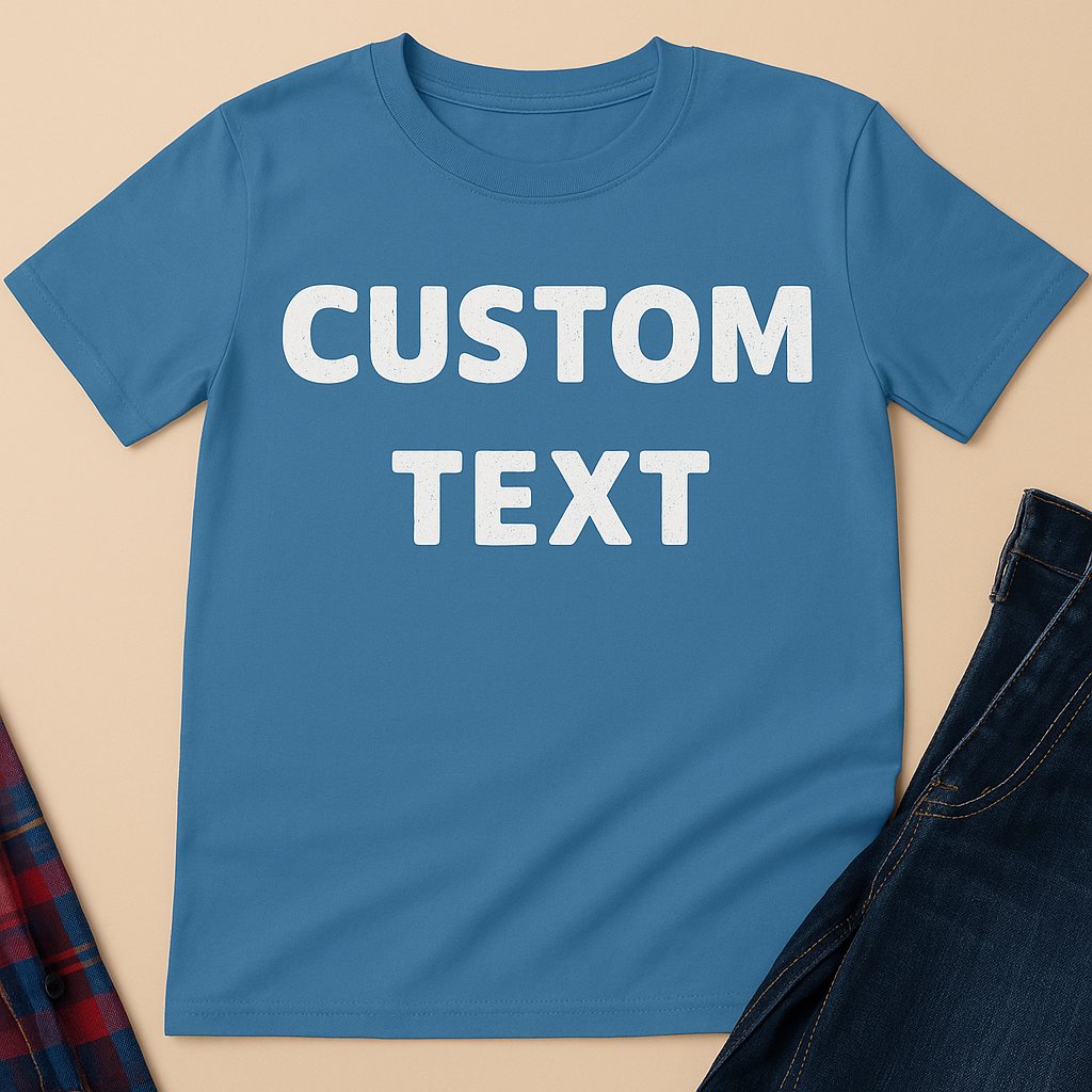 Custom Text Shirt For Men — Personalized Gift