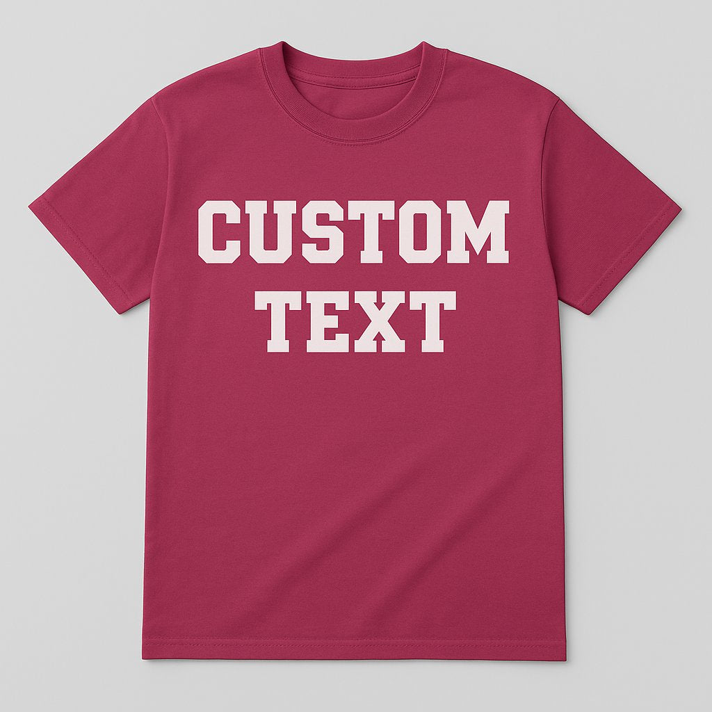 Custom Text Shirt For Men — Personalized Gift
