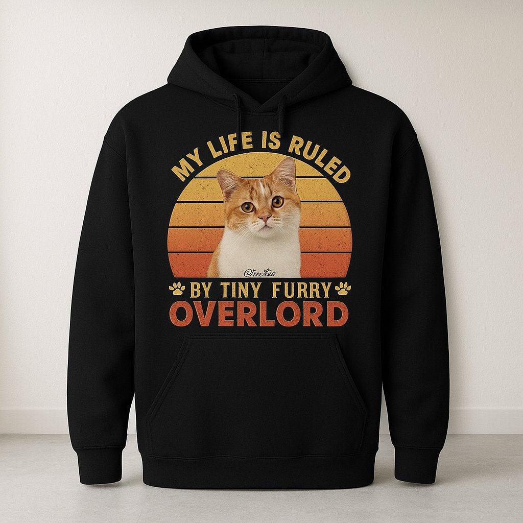 Custom Photo A Furry Overlord Cat Shirt