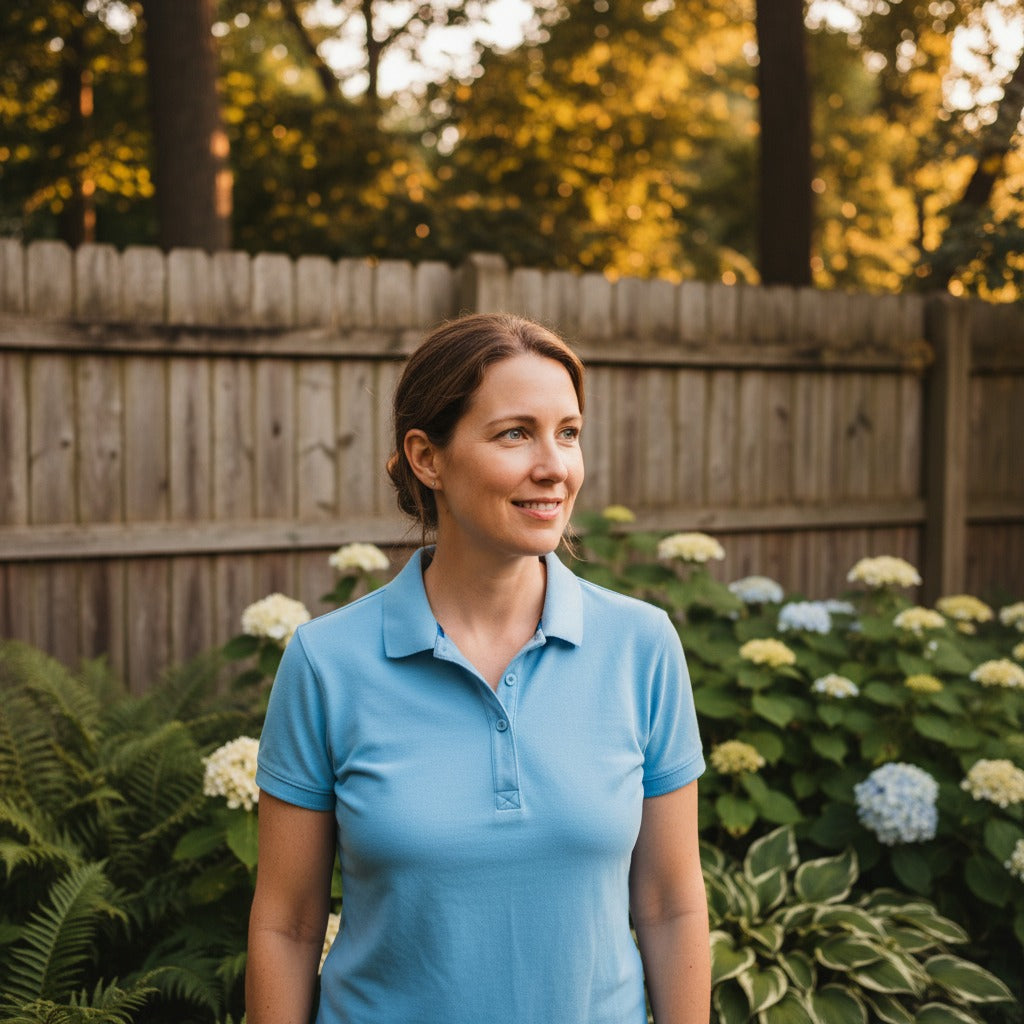 Custom Photo With Tropical Pattern Dog Polo Shirt ADYX8
