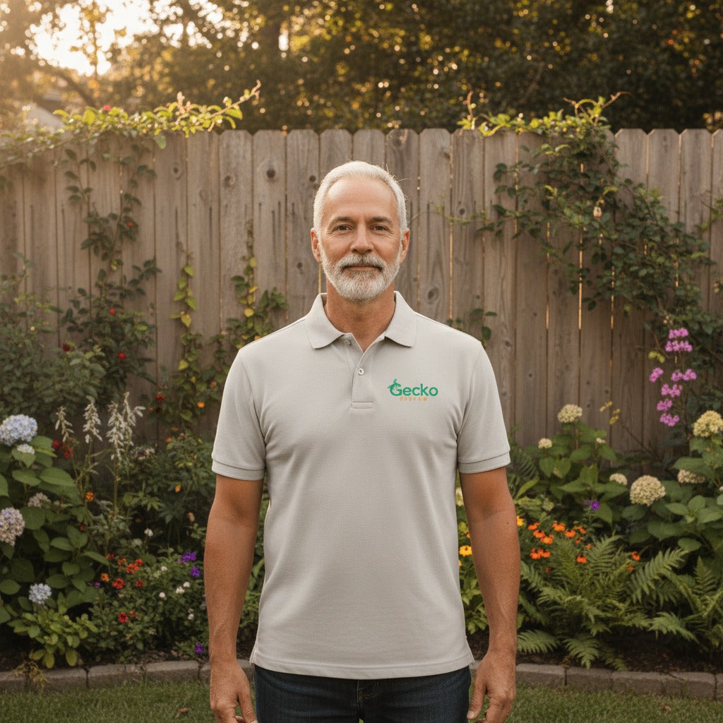 Custom Photo Tropical Style Dog Cat Polo Shirt WKBU4