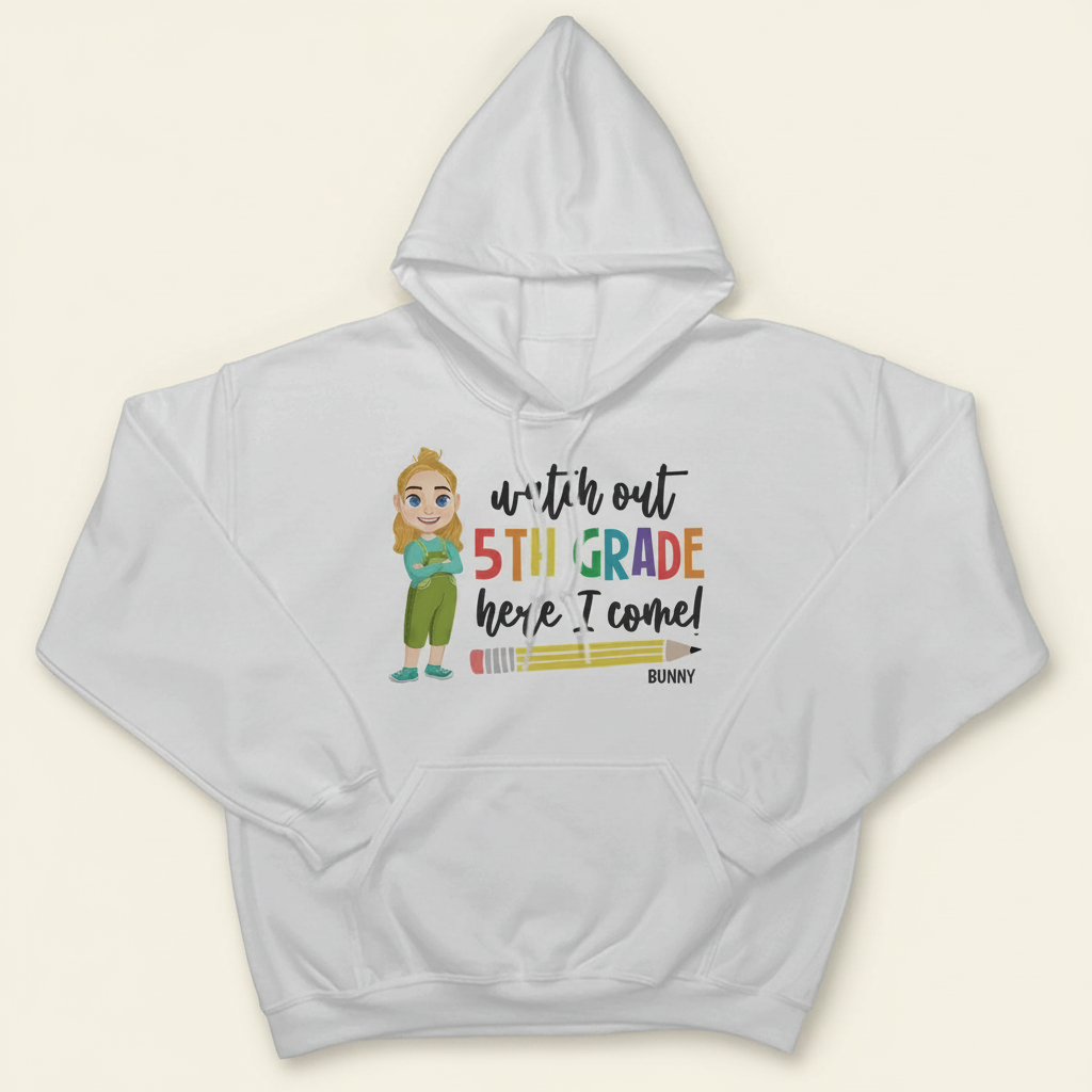 Watch Out Kindergarten Here I Come - Gift For Kids, Back To School - Personalized T Shirt ZA8DG