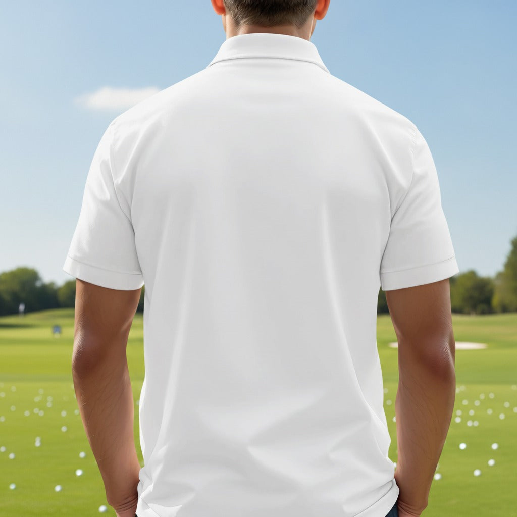 Custom Name The Golf Father Polo Shirt 8JR8Q