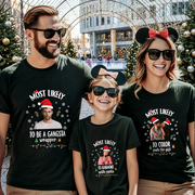 Custom Photo Santa Christmas Matching Family Shirt HO82 900410