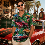 Custom Photo Upload Hawaii Shirt Oil Painting Art NDDOB