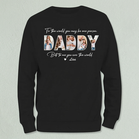 Custom Dad Hoodie — Personalized Sweatshirt for Dad YUQ59
