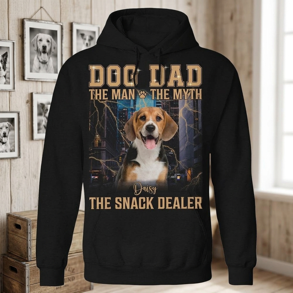 Personalized Photo The Man The Myth The Snack Dealer Pet Shirt TA29 890389