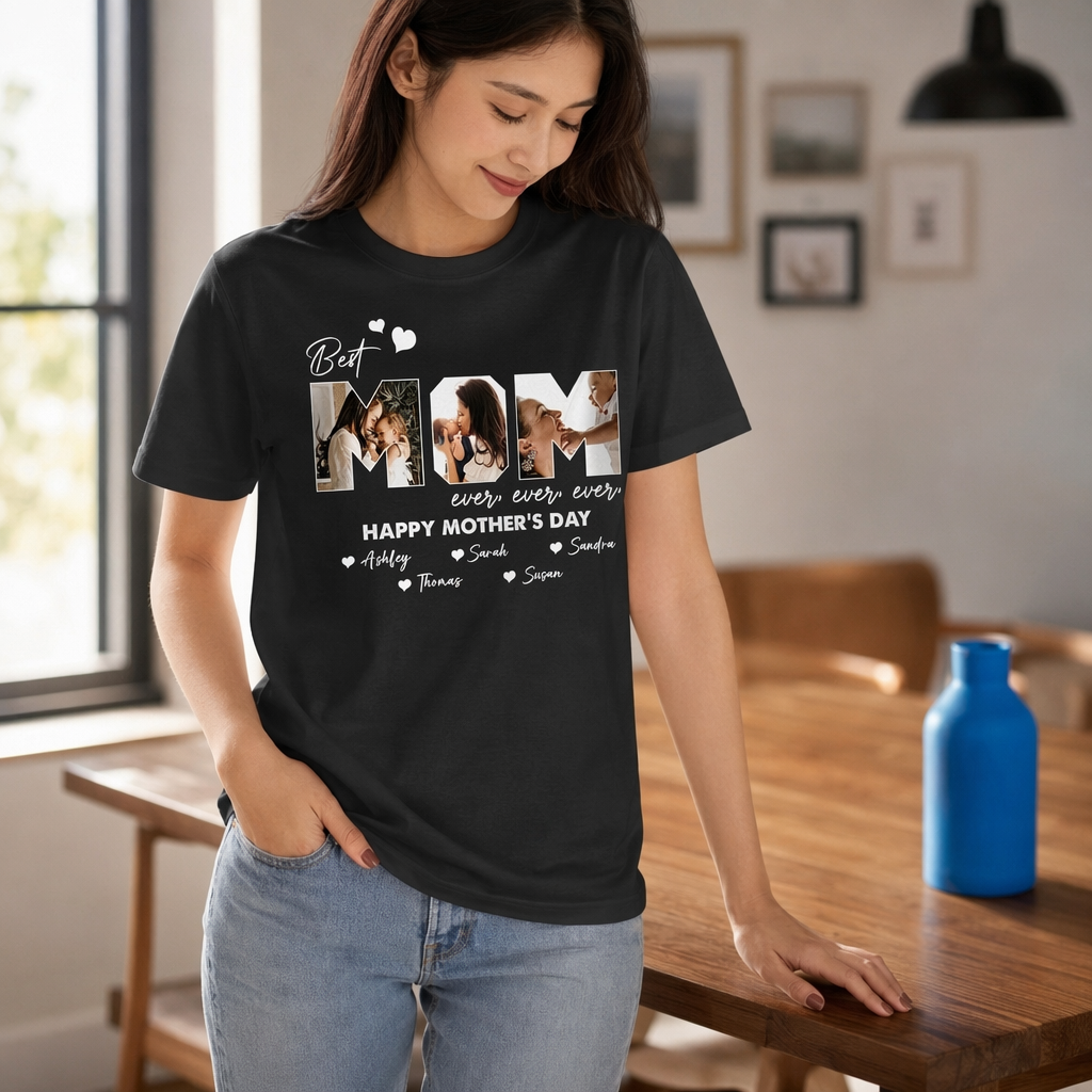 Custom This Grandpa Belongs Us Dark T-Shirt — Gift for Dad P2NDG