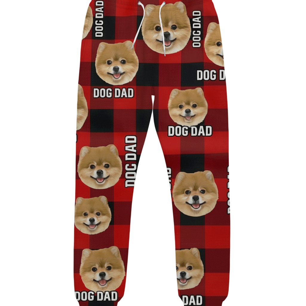 Custom Pet Joggers Put Dog Or Cats Sweatpants— Gift for Pet Lovers C8NGP