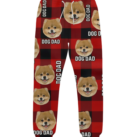 Custom Pet Joggers Put Dog Or Cats Sweatpants— Gift for Pet Lovers C8NGP
