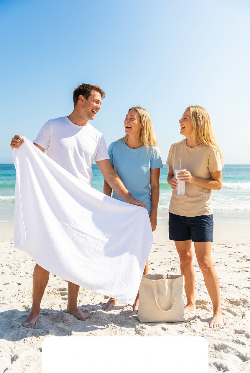 Tropical beach vacation lifestyle