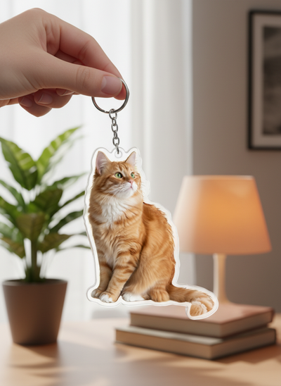 Custom Pet Keychain – Carry Your Pet Wherever You Go