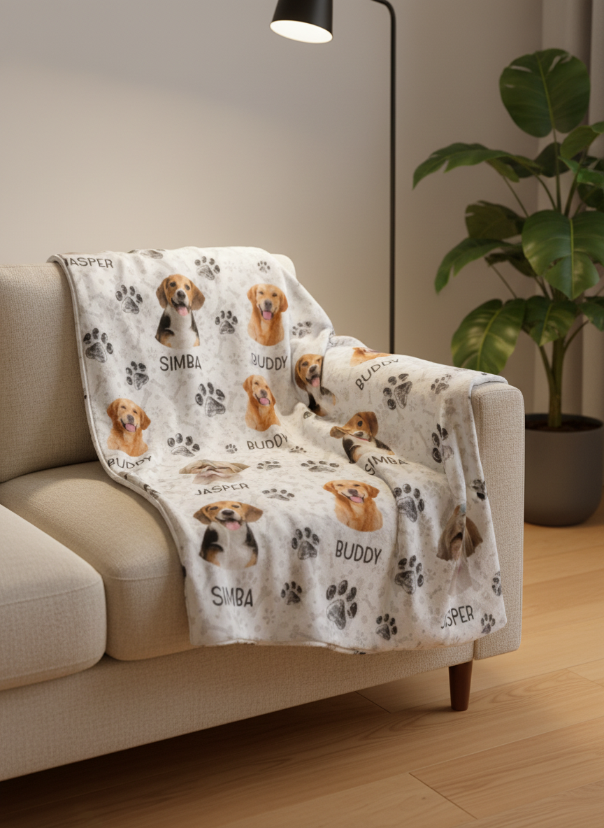 Custom pet gift for dog and cat lovers - Personalized present from GoldMonkey Print