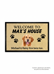 Custom pet gift for dog and cat lovers - Personalized present from GoldMonkey Print