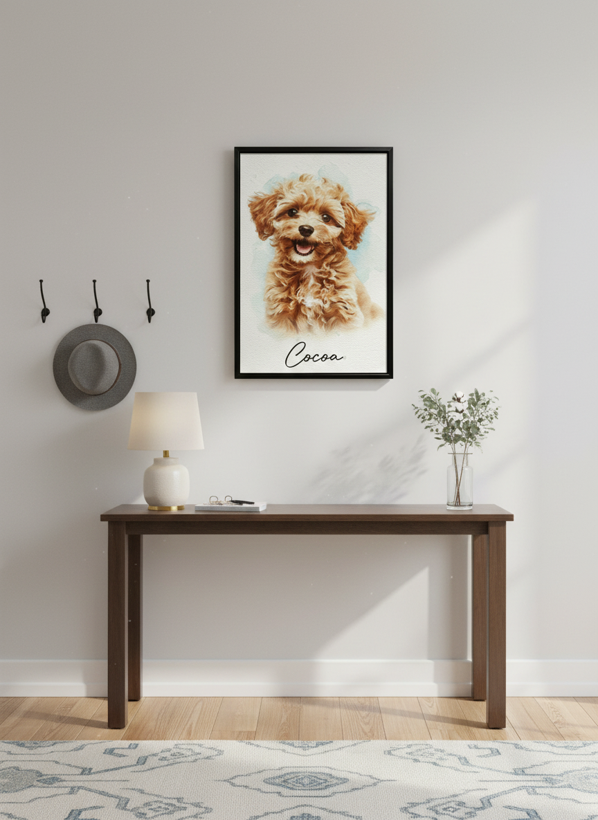 Custom pet gift for dog and cat lovers - Personalized present from GoldMonkey Print