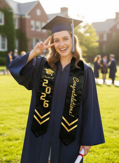 Custom Pet Graduation Stole – Celebrate Your Big Day with Your Pet by Your Side