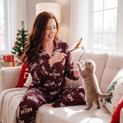 Custom Photo Dog Dad Dog Mom Pajamas XHTNF