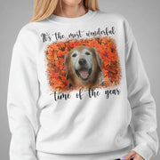 Fall Autumn Wonderful Time Dog Sweatshirt