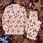 Custom Cat Photo With Icon Decoration Pajamas