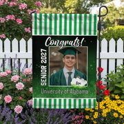 Congrats Graduation Garden Flag, Senior Flag