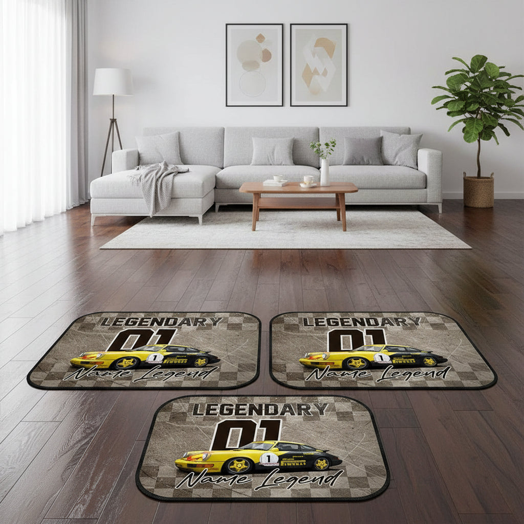 Nascar Legendary Car Mats, Upload Photo Car, HN590