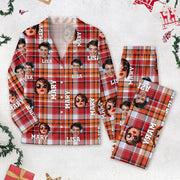 Custom Photo Human Face For Bestie Pajamas