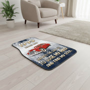 And Into The Car I Go Upload Photo Classic Car Mats, HN590