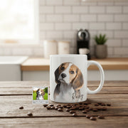 Custom Photo Pet Dog Coffee Mug