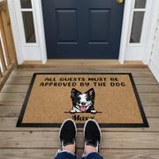 No Need To Knock Doormat, Dog Lover Gift, Custom Quotes HN59