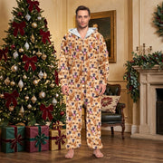 Custom Funny Dog Cat Face Photo Onesie Pajamas